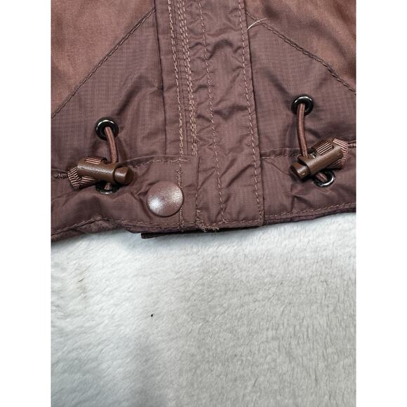 The North Face Venture 2 Rain Jacket XXL Maroon Abstract Print Waterproof Hooded - Picture 12 of 13